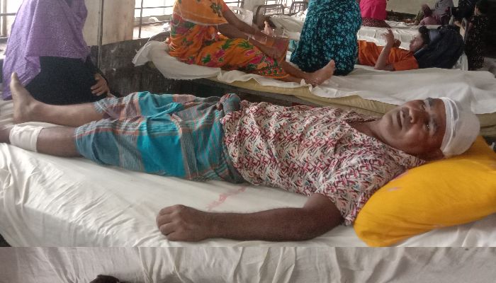 কমলগঞ্জে জমি সংক্রান্ত বিরোধে প্রতিপক্ষের হামলায় ৩ জন আহত