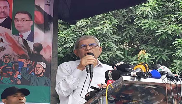 সমন্বয়কদের চাঁদাবাজির ঘটনায় বেদনায় নীল: মির্জা ফখরুল