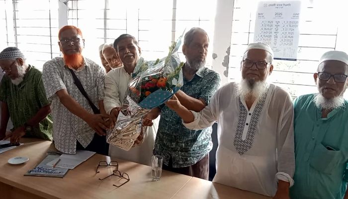 ঝালকাঠিতে নবগঠিত মুক্তিযোদ্ধা সংসদ জেলা কমান্ডের পরিচিতি সভা 