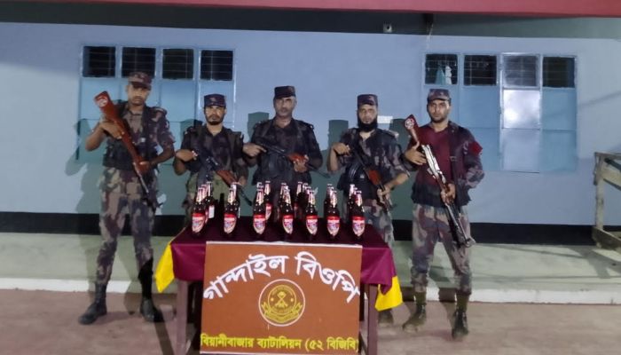 বড়লেখায় বিয়ার আটক