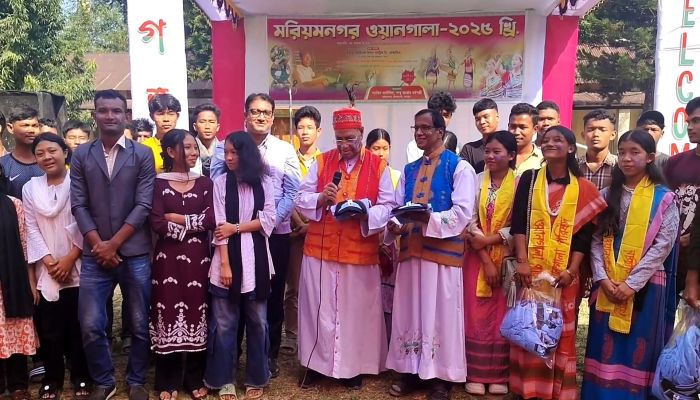 ঝিনাইগাতীতে তিন দিনব্যাপী ওয়ানগালা উৎসব শুরু