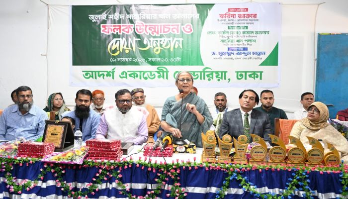 আনাসের দেখানো পথ ধরে দেশ ও মানবজাতিকে রক্ষার আহ্বান উপদেষ্টার