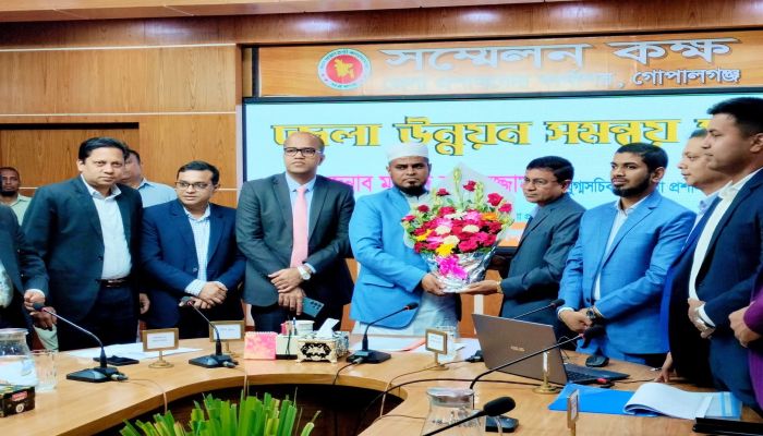 গোপালগঞ্জ জেলা উন্নয়ন সমন্বয় কমিটির মাসিক সভা অনুষ্ঠিত 