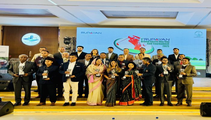 রুপায়ণ সব সময় স্পোর্টসের সঙ্গে থাকে : মাহির আলী খাঁন রাতুল /শেষ হলো রূপায়ণ আর্মড ফোর্সেস ডে কাপ গলফ টুর্নামেন্ট