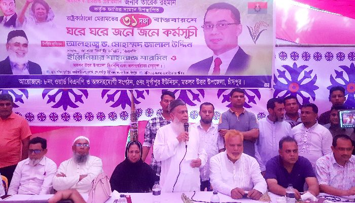 মতলব উত্তরে বিএনপির বৈঠক