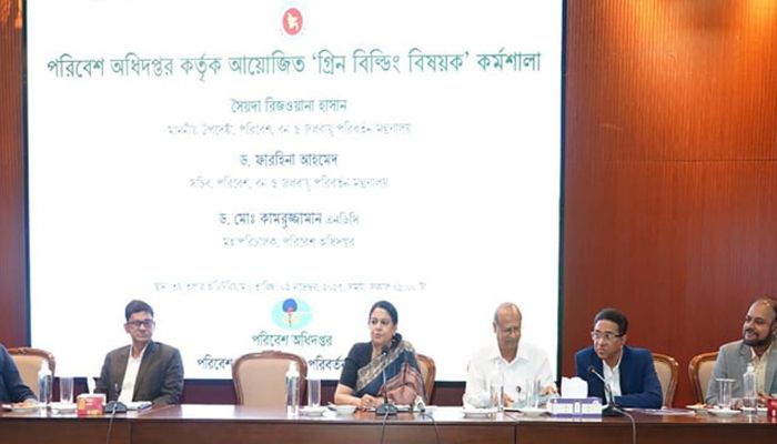 সরকারি ভবনগুলোতে ‌‌‘গ্রিন বিল্ডিং’ বাধ্যতামূলক করা জরুরি: পরিবেশ উপদেষ্টা