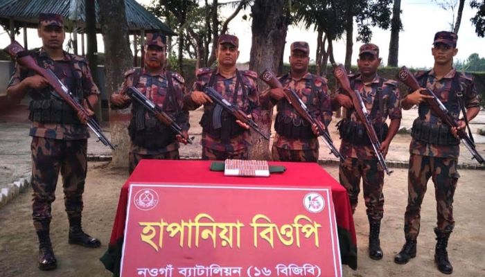 হাপানিয়া সীমান্তে ভারতীয় ট্যাবলেট উদ্ধার