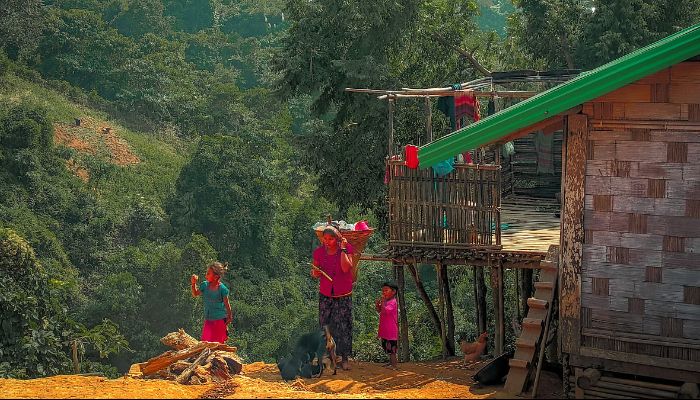 জুম, ঝরনা আর জীবন; পাহাড়ি জনপদের গল্প