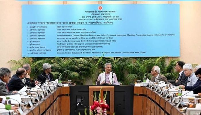একনেকে ৭ হাজার ১৫০ কোটি টাকার ১২ প্রকল্প অনুমোদন