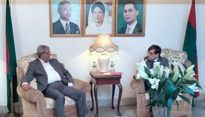 মির্জা ফখরুলের সঙ্গে সাক্ষাৎ করলেন ফ্রান্সের নতুন রাষ্ট্রদূত