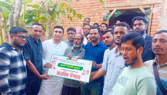 অসহায় খামারীর পাশে দাঁড়ালেন তারেক রহমান