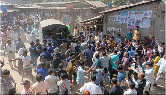 ভাতিজার লাথিতে চাচার মৃত্যু, পুলিশ থেকে ছিনিয়ে ভাতিজাকে পিটুনি