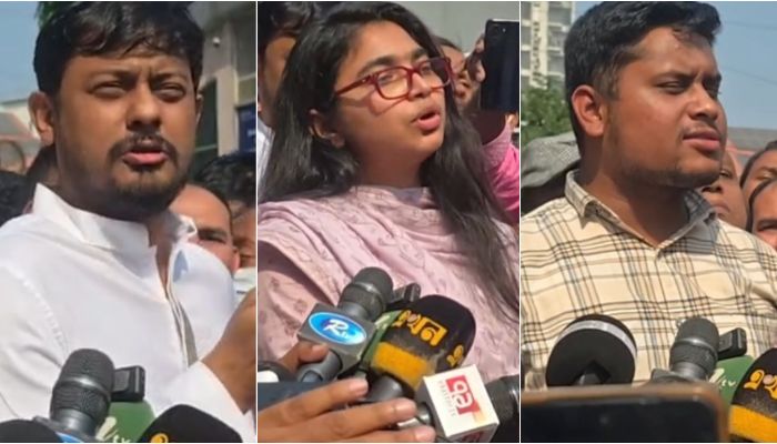 খালেদা জিয়াকে দেখতে গিয়ে যা বললেন এনসিপি নেতারা