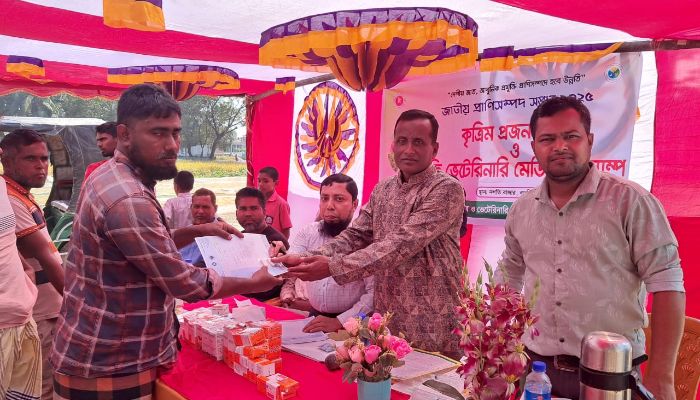 ফ্রি ভেটেরিনারি সেবায় উন্নত পশুর জোগান নিশ্চিত