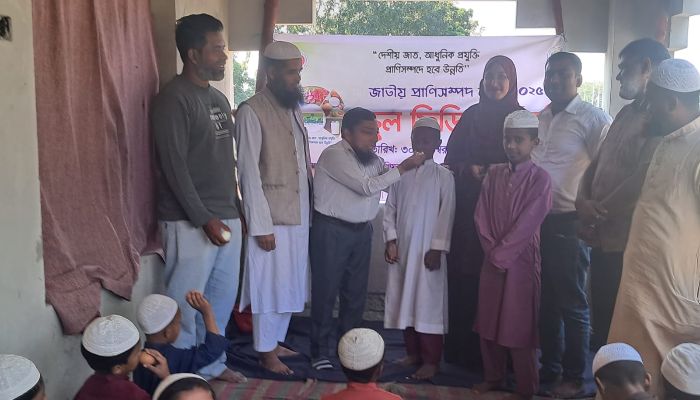 ঈশ্বরগঞ্জে স্কুল ফিডিং কর্মসূচি