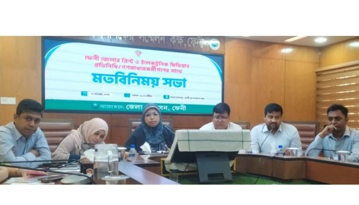 সাংবাদিকদের সাথে নবাগত জেলা প্রশাসকের মতবিনিময়