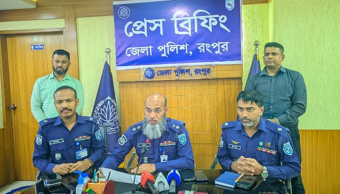 রংপুরে অটোরিকশা চোর চক্রের মূল হোতাসহ গ্রেপ্তার ৭  