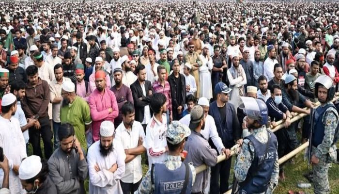 তানোরে জামায়াতের উদ্যোগে গায়েবনা জানাজা অনুষ্ঠিত 