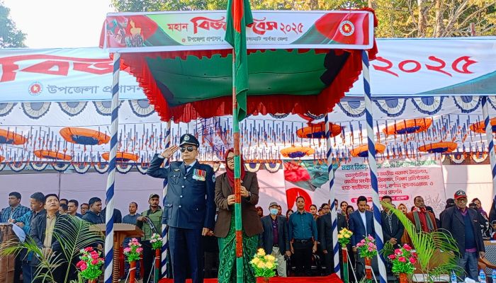 যথাযোগ্য মর্যাদা ও উৎসবমুখর পরিবেশে রাজস্থলীতে মহান বিজয় দিবস উদযাপন।।