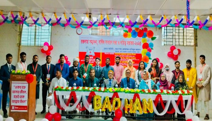 বাঁধন কবি নজরুল কলেজ ইউনিটের সভাপতি পিয়াস ও সাধারণ সম্পাদক ফজলে রাব্বি 