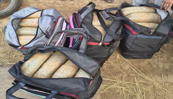 ‎ফেনীতে মাইক্রোবাস থেকে বিপুল পরিমাণ গাঁজা উদ্ধার,গ্রেপ্তার-১