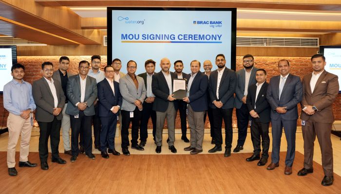 সোশ্যাল বন্ডের মাধ্যমে ওয়াশ ফাইন্যান্সিং সুবিধা দেবে ওয়াটার ডট ওআরজি ও ব্র্যাক ব্যাংক