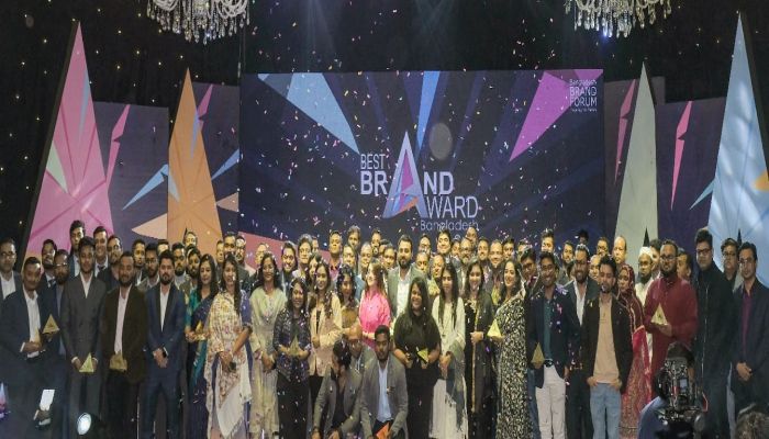 দেশসেরা ব্র্যান্ডসমূহকে সম্মাননা প্রদান করলো করলো বাংলাদেশ ব্র্যান্ড ফোরাম