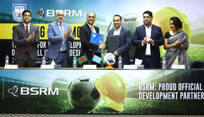 বাফুফের ডেভেলপমেন্ট পার্টনার বিএসআরএম