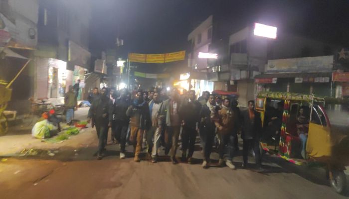 মাদারগঞ্জে কৃষকলীগের ২ নেতার যোগদানের প্রতিবাদে বিক্ষোভ 