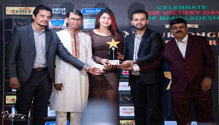 লাইফস্টাইল ও ফিটনেসে অবদানের স্বীকৃতি পেলেন সুমাইয়া সুমি