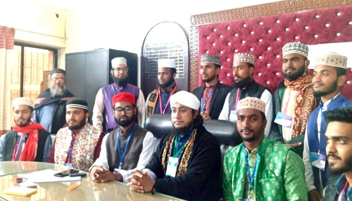 শহীদ হালিম-লিয়াকত স্মৃতি বৃত্তি পরীক্ষা কেন্দ্র পরিদর্শন করেন আল্লামা তাহেরী