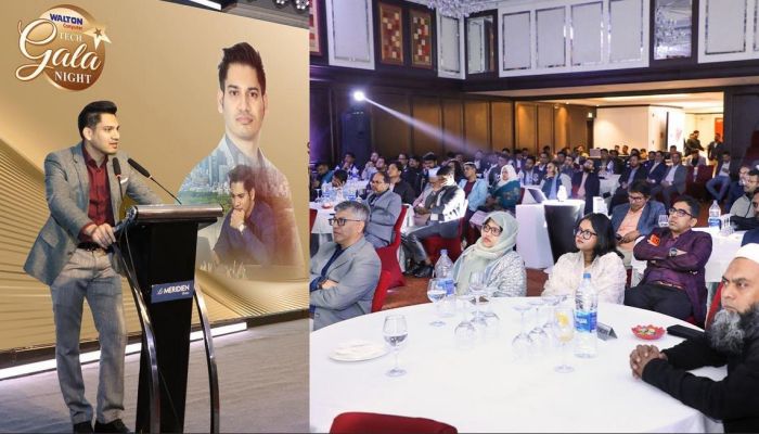 ওয়ালটন-ইন্টেল টেক গালা নাইটে অত্যাধুনিক প্রযুক্তিপণ্যের প্রদর্শন