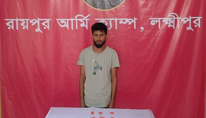 রায়পুরে যৌথ বাহিনীর অভিযানে ৩৪৫ পিস ইয়াবাসহ মাদক কারবারি গ্রেফতার