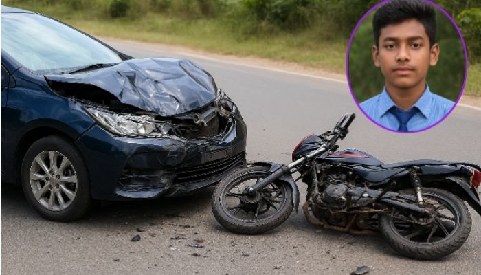 নীলফামারীতে সড়ক দুর্ঘটনায় স্কুলছাত্র নিহত