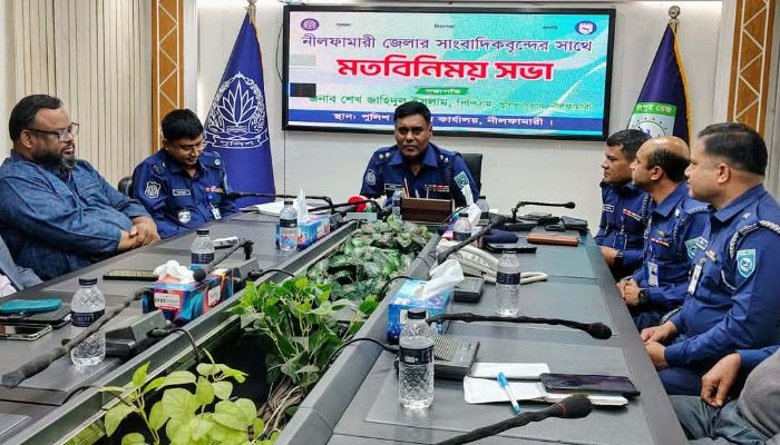 মডেল জেলা গড়ার ঘোষণা পুলিশ সুপারের