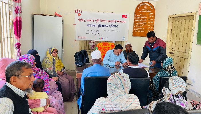 পুষ্টি বিষয়ে সক্ষমতা বৃদ্ধিমূলক প্রশিক্ষণ 