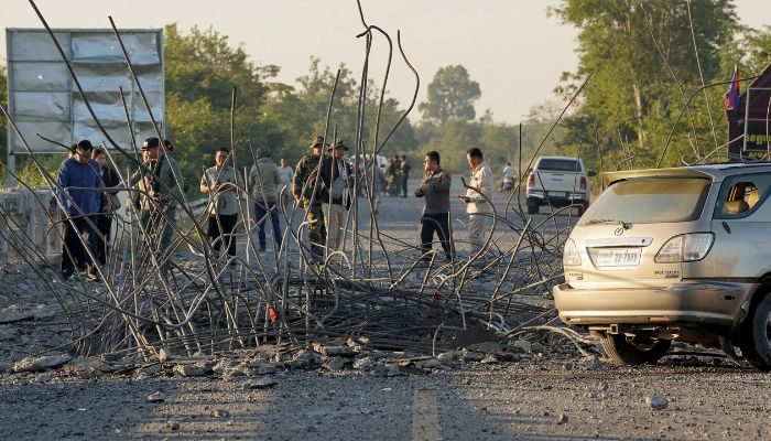 যুদ্ধবিরতিতে রাজি হলো কম্বোডিয়া-থাইল্যান্ড