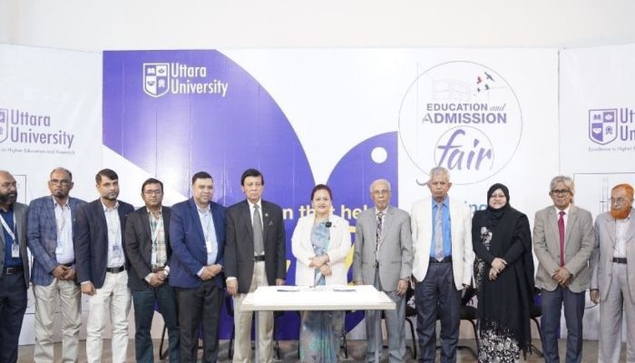 উত্তরা ইউনিভার্সিটিতে এডুকেশন এন্ড এডমিশন ফেয়ার শুরু