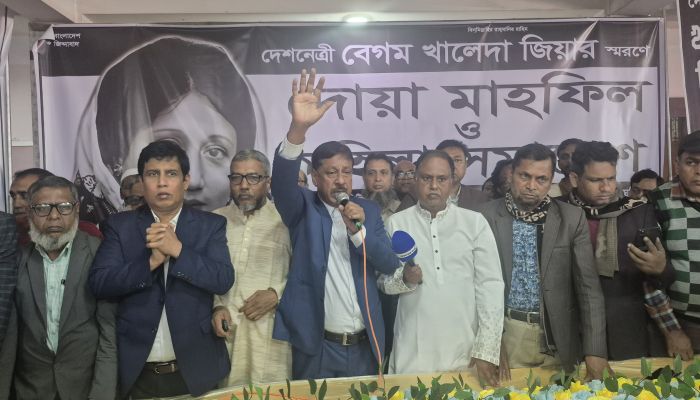 খালেদা জিয়া নারী জাতিকে পৃথিবীর মধ্যে সম্মানিত করে গেছেন - মো. জালাল উদ্দিন 