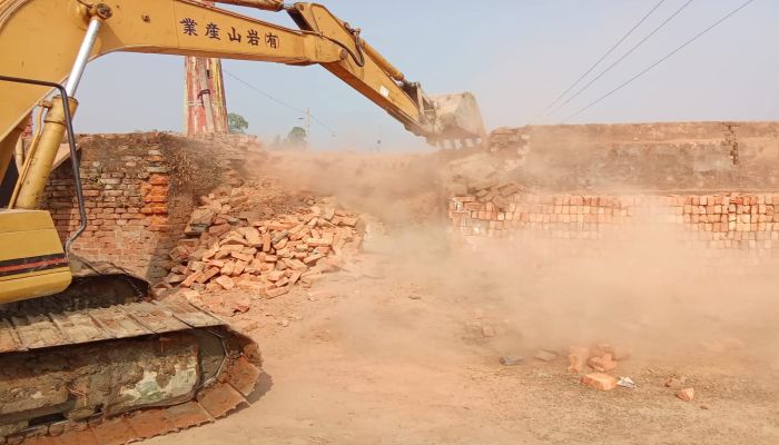 নীলফামারীতে অবৈধ ইটভাটার বিরুদ্ধে কঠোর অভিযানে চার ইটভাটায় ১৯ লাখ টাকা জরিমানা