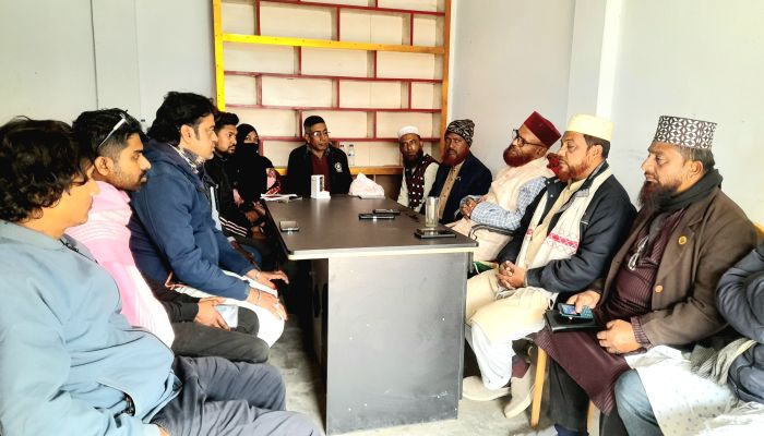 প্রেসক্লাব রামপালের সাংবাদিকদের সাথে জামায়াত মনোনীত প্রার্থী আ. ওয়াদুদ এর মতবিনিময়