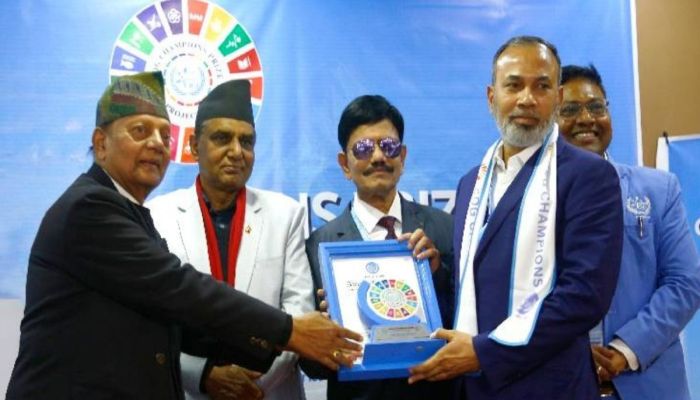 ‘এসডিজি চ্যাম্পিয়ন প্রাইজ ২০২৫’ অর্জন করল ইলেক্ট্রো মার্ট গ্রুপ