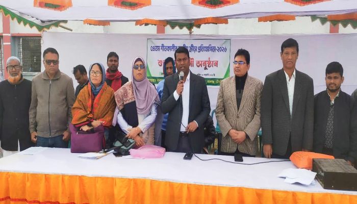 কমলগঞ্জে ৫৪-তম শীতকালীন জাতীয় ক্রীড়া প্রতিযোগিতার উদ্বোধন