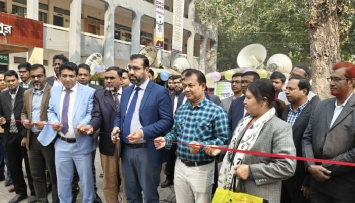 মেহেরপুরে গণভোটের প্রচারণায় ‘ভোটের রিকশা’ কার্যক্রমের উদ্বোধন