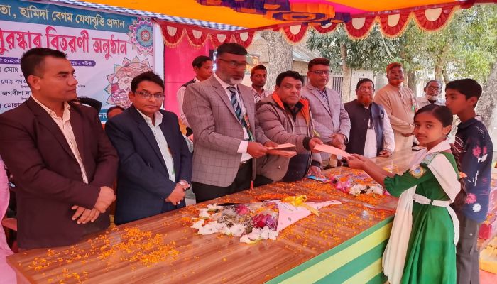 ঐতিহ্যবাহী পিঠা উৎসবে মুখরিত আমুরোড হাইস্কুল এন্ড কলেজ