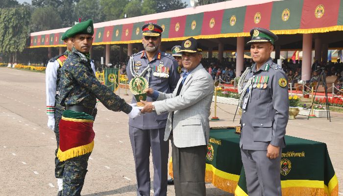 প্রশিক্ষণ সমাপনী কুচকাওয়াজে সর্বোচ্চ সংখ্যক আনসার সদস্যের অংশগ্রহণের রেকর্ড