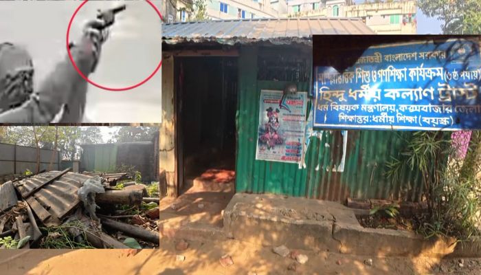 কক্সবাজারে মন্দিরে হামলা ও জমি দখলের চেষ্টার অভিযোগে মামলা, ব্যবসায়ীসহ আহত ৩