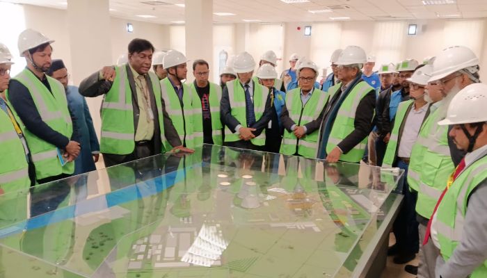 রূপপুর পারমাণবিক প্রকল্পের চূড়ান্ত প্রস্তুতি ও অগ্রগতি পরিদর্শনে বিজ্ঞান ও প্রযুক্তি উপদেষ্টা