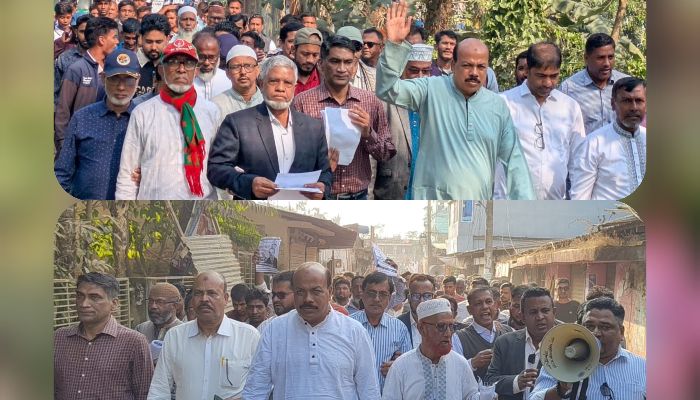 সীতাকুণ্ডের মুরাদপুর ও বারৈয়াঢালায় আসলাম চৌধুরীর ব্যাপক গণসংযোগ