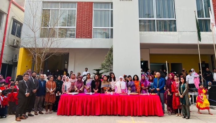 জিপিএইচ ইন্টারন্যাশনাল স্কুলে বর্ণাঢ্য আয়োজনে বার্ষিক পিঠা উৎসব অনুষ্ঠিত
